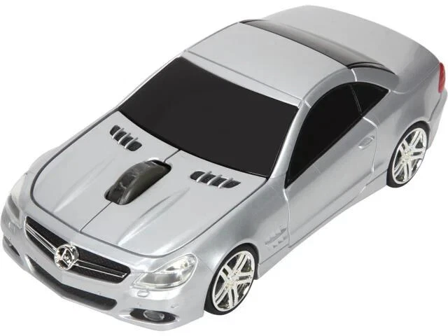 Mercedes Benz SL550 Silver 2.4GHz Wireless Optical Scroll Mouse - Изображение 2 из 4