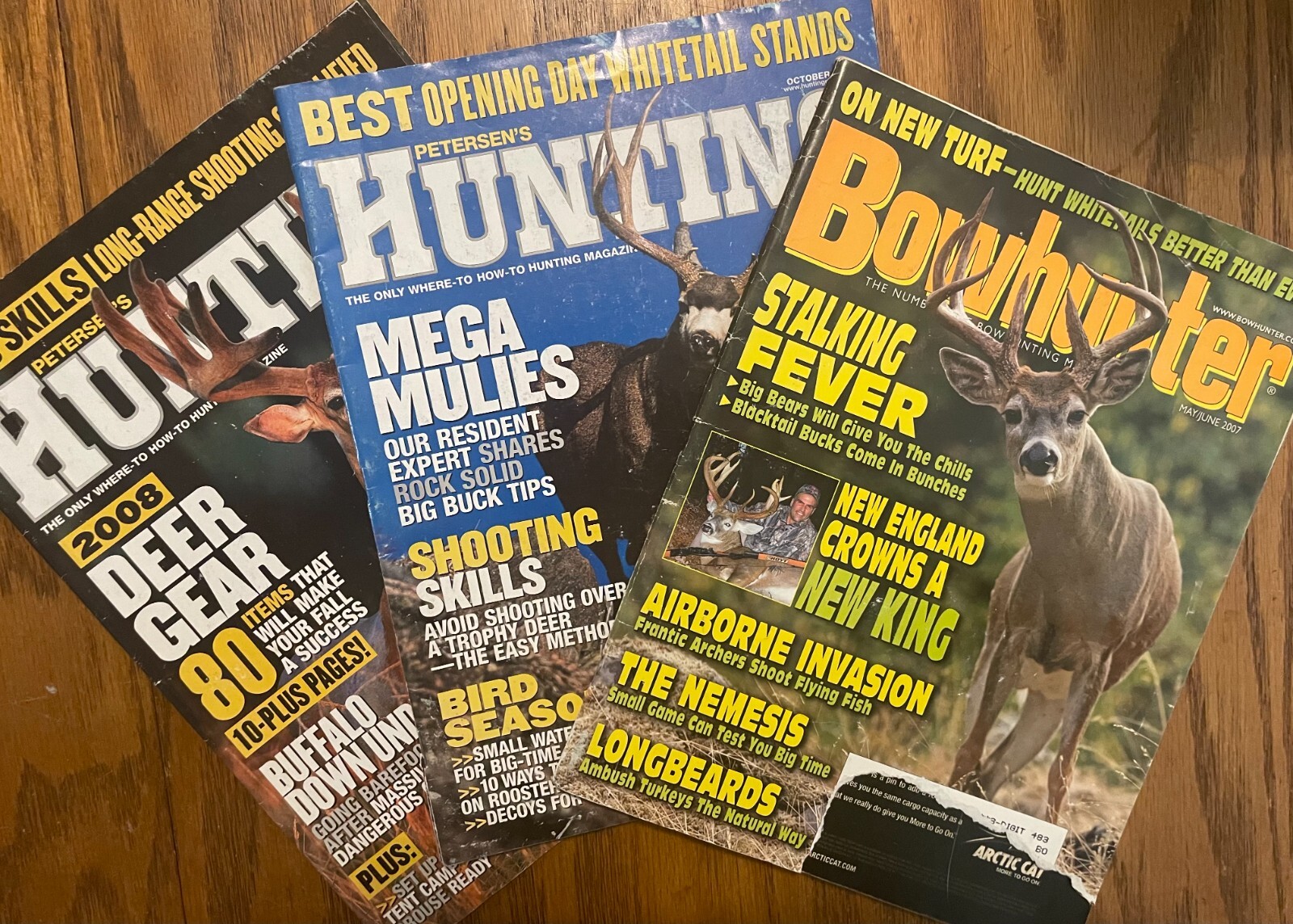Bow Hunter and Petersen's Hunting magazines 2008 2007 | eBay