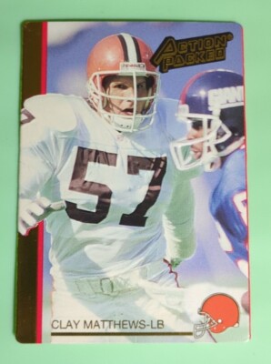 Action Packed Clay Matthews 1992 #48 Cleveland Browns