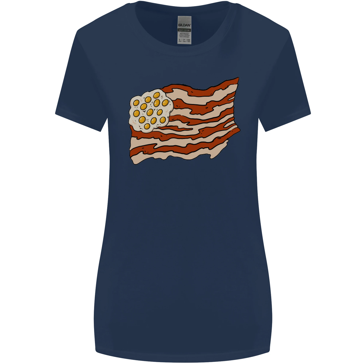 T-shirts Gildan Heavy Cotton Drapeau Américain XL - Neufs Avec étiquettes, Livraison Gratuite