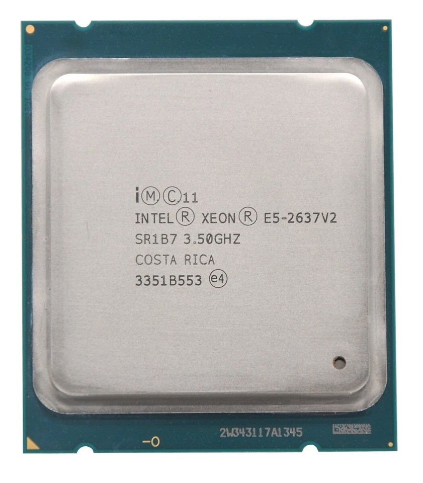 Intel Xeon E5-2637 v2 SR1B7 3.50 - 3.80GHz, 15MB, 4 Core, LGA2011, 130W CPU - Image 3 of 4