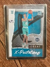 Lamelo Ball rookie donrruss x great pectations 2020 basketball card