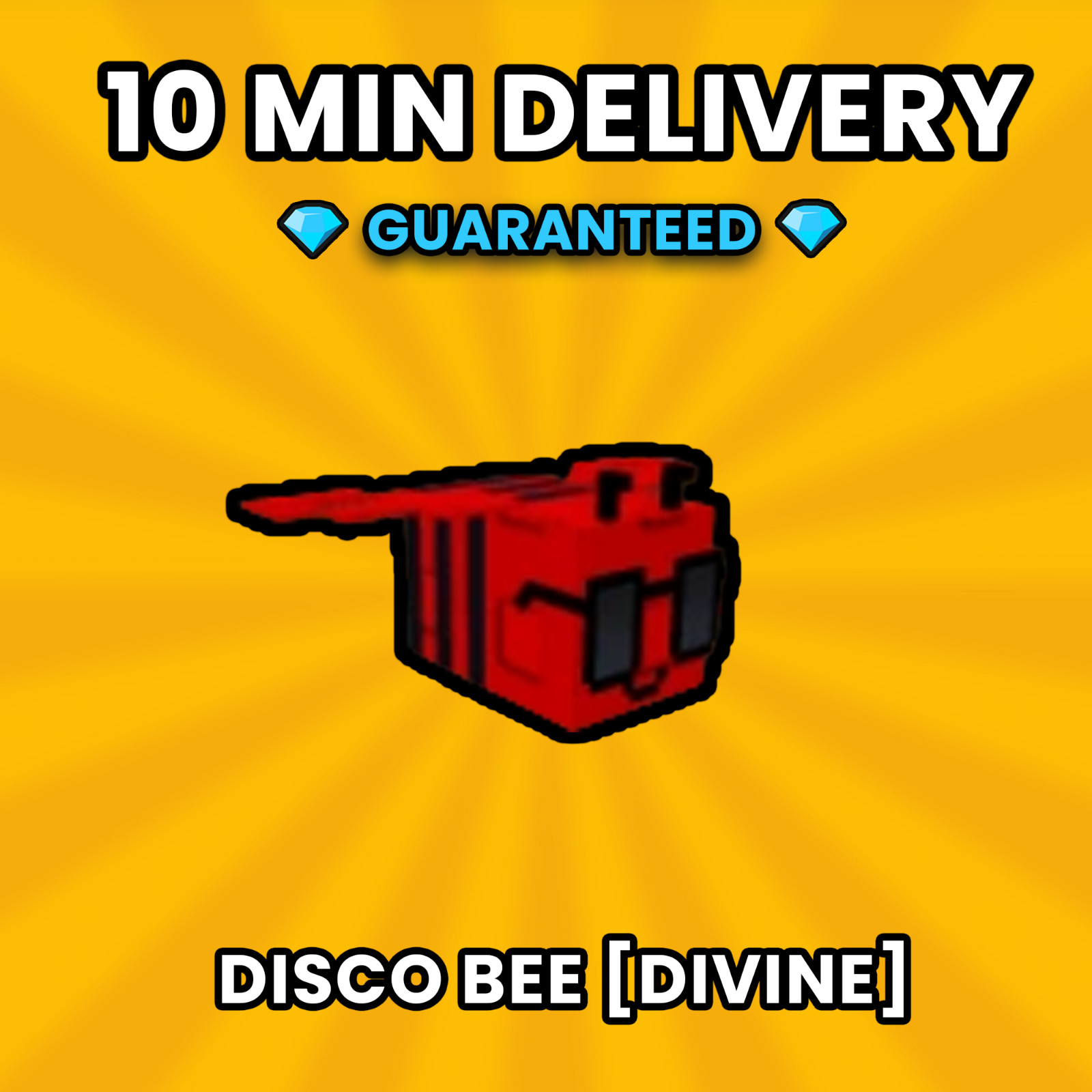 Disco Bee - Grow A Garden Pet Code For Roblox - Fast Digital Delivery