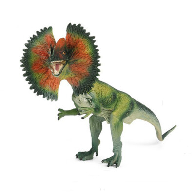 Dilophosaurus Dinosaur Model Figure Toy Jurassic Prehistoric Figurine Gift