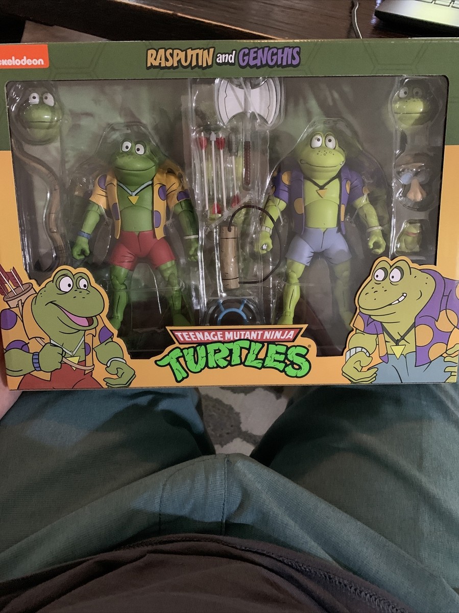 NECA TMNT Teenage Mutant Ninja Turtles Rasputin and Genghis Target