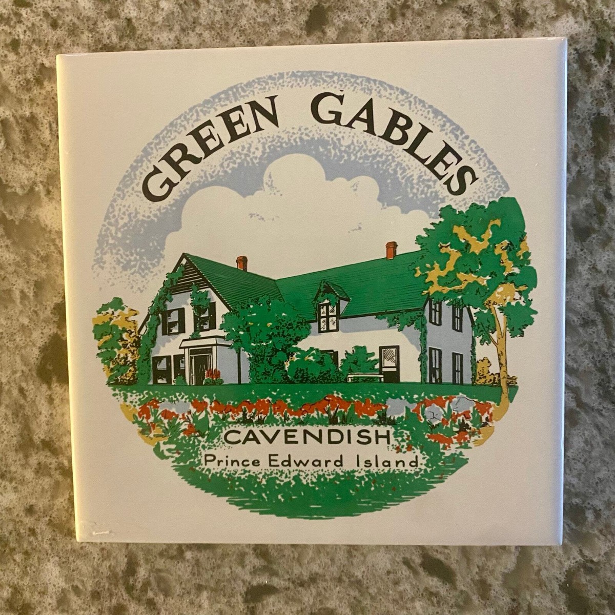 Vtg Collector Ceramic Trivet x Green Gables Cavendish Prince Edward  Island
