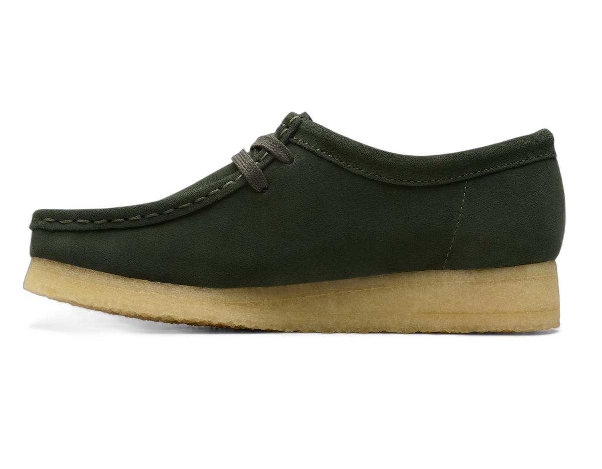 used Clarks natural color Wallabies ワラビー CLARKS ORIGINALS WALLABEE Shoes Forest Green New | eBay