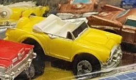 Micro Machines #44 American Iron Cadillac Packard Lincoln Buick Sealed Preowned 