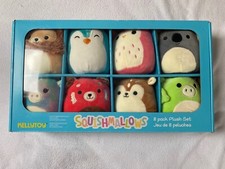 Image of BRAND NEW Kellytoy Squishmallows 8 Pack Plush Set - Unicorn, Owl, Lion, Dragon..