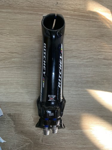 Attacco Manubrio Pipa Ritchey WCS Axis 4 Bici Da Corsa Mtb 120 Mm 135 gr.  Black | eBay