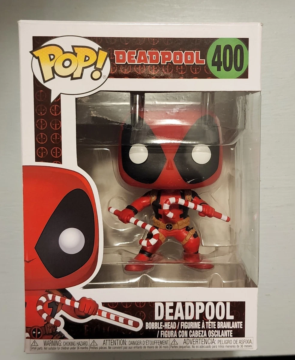 Funko Pop Marvel Deadpool with Candy Canes Swords. 400 eBay