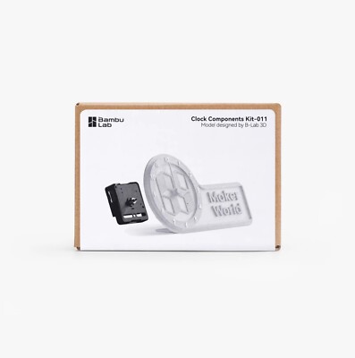 Bambu Lab MakerWorld Uhrenkomponente Kit 011 X1C P1P P1S A1 Mini