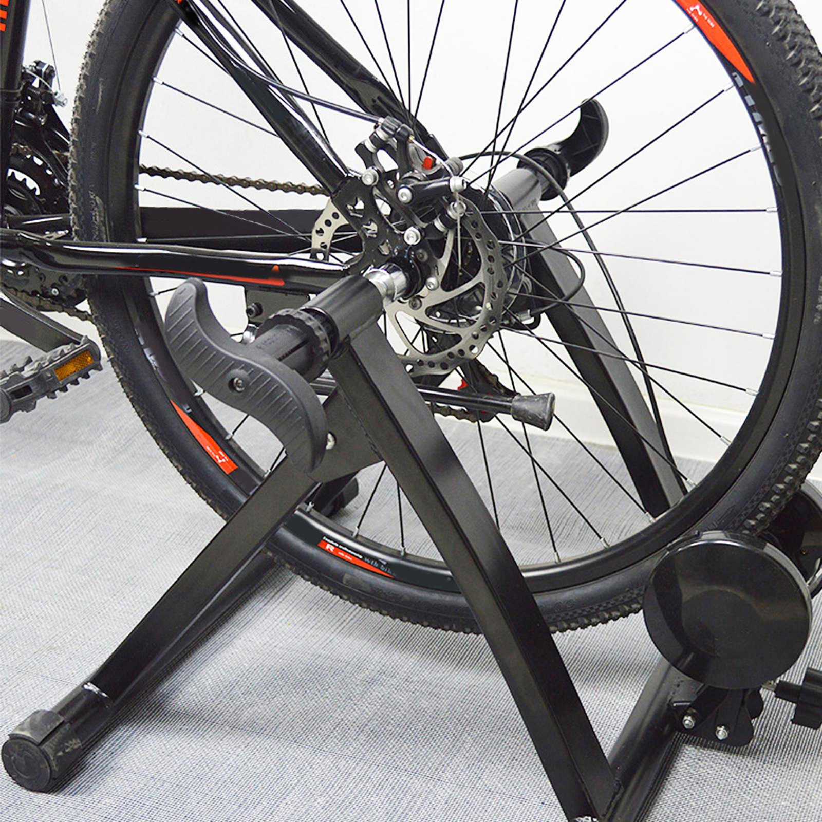 Indoor Bicycle Bike Trainer Foldable Suitable For Road Bike Tyres 26''-29''/700C