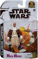 Mace Windu 50Th Anniversary Star Wars Clone Black Series 15Cm Figur Hasbro