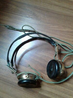 Stanley Patterson DeVeau gold seal radio headphones