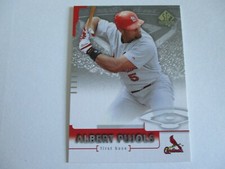 2004 SP Authentic Albert Pujols Baseball Card #58