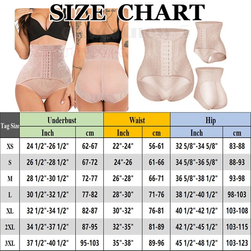 Women High Waist Shaping Panties Cross Compression Abs Briefs Tummy Body Shaper - Picture 31 of 40