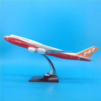 47CM BOEING 747-8 N6067E Passenger Plane Airplane Resin Aircrarft Model Gift