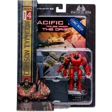 Pacific Rim Crimson Typhoon Jaeger 4 Inch Figure Playset Comic book McFarlane
