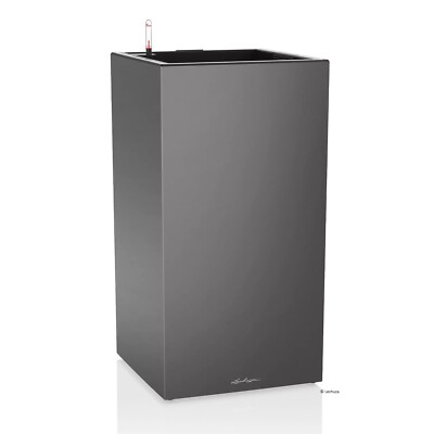 Lechuza Pflanzgefäß Canto Premium 40 high LED anthrazit metallic 13773