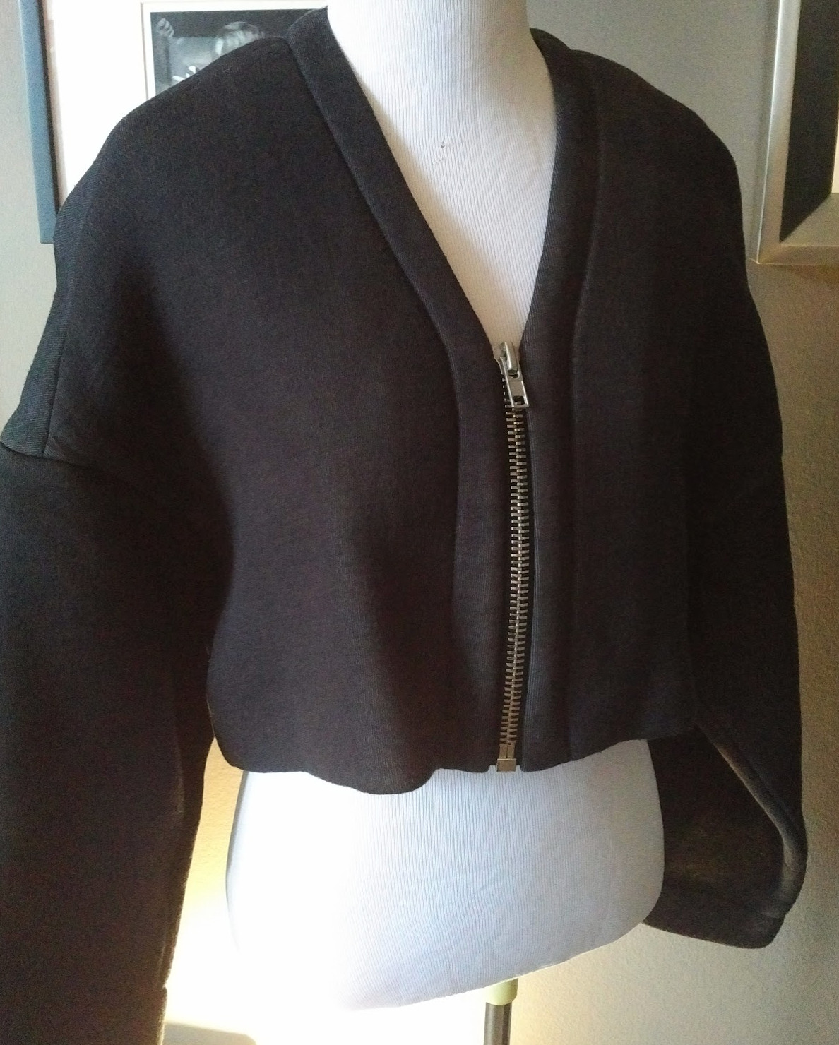 Rare Helmut Lang Charcoal Grey Athleisure Jacket Sample image 3