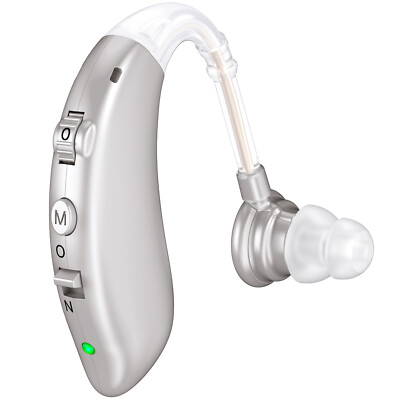 1PCS Rechargeable Digital Hearing Aids Behind The Ear Invisible Sound Amplifiers
