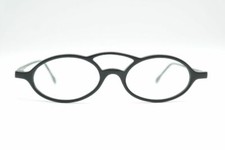 Vintage Vogart Design 699 47 18 145 Black Oval Glasses Eyeglasses NOS