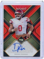 2023 WILD CARD MANIA #AMTH-A DEREK PARISH AUTOGRAPH RC RED #5/10 JAGUARS 070724