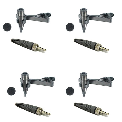 4 x Lapel Microphone Lavalier Mic for Sennheiser EV Evolution EW500 EW100 G3 G2 eBay