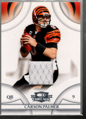 A7771- 2008 Donruss Threads Trikots #122 Carson Palmer Trikot /250 - NM-MT