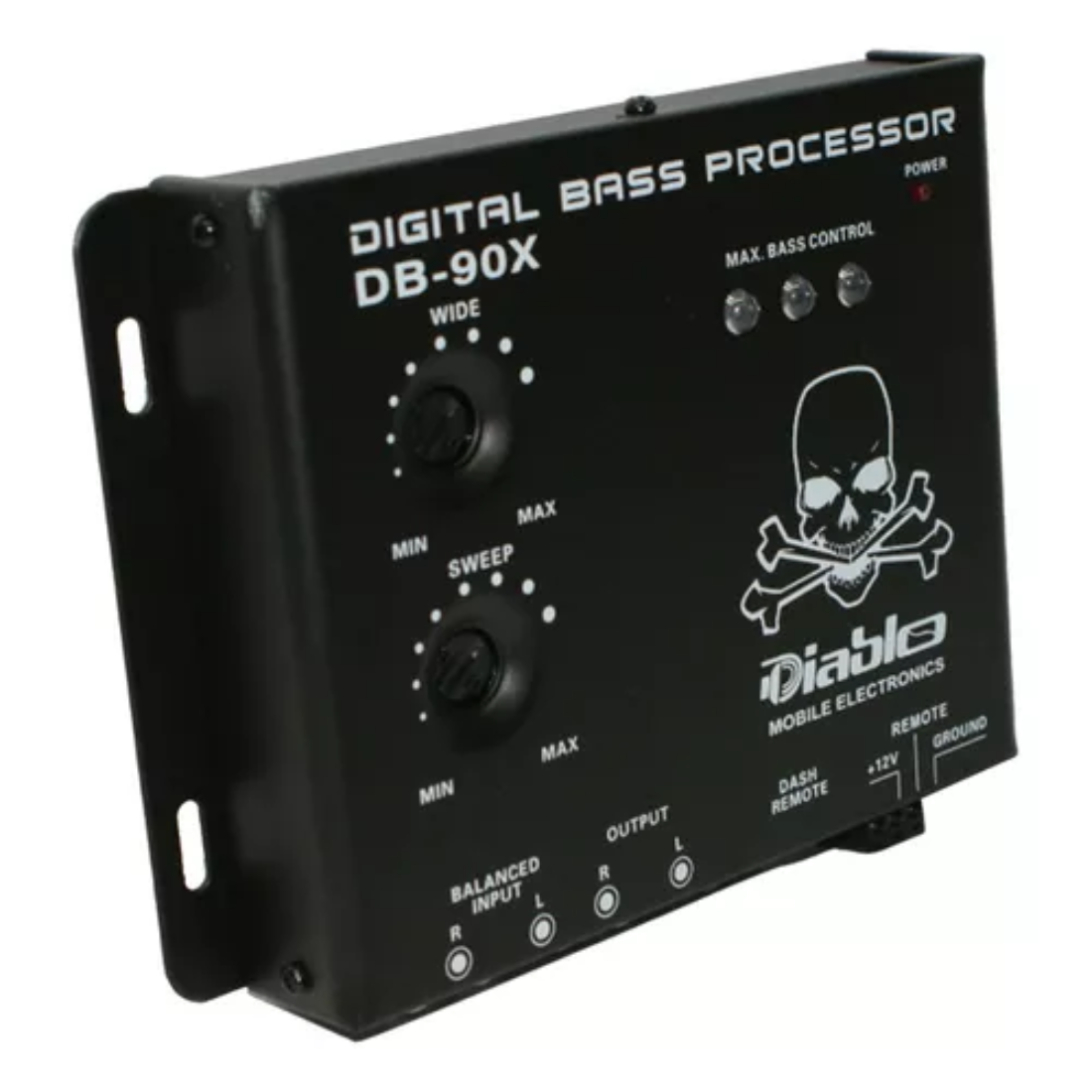 Diablo DB-90X Car Audio Digital Bass Processor w/ Dash Mount
