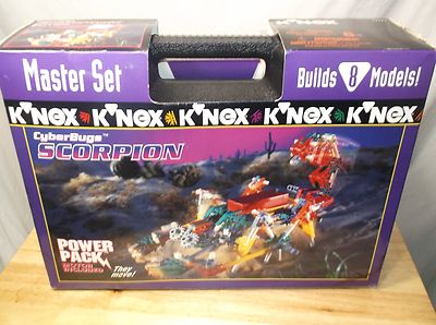 Brand New K' NEX MASTER SET CYBERBUGS SCORPION Power Pack Motor