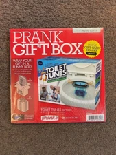 PRANK-O FUNNY JOKE PRANK GAG GIFT GIFT BOX 8"x6"x2" - TOILET TUNES