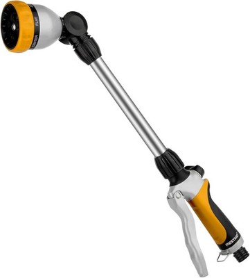 Gießstab Metall 42cm mit 7 Sprühbildern für Blumenampeln und Sträucher