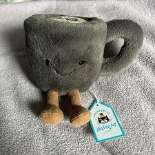JELLYCAT I AM AMUSEABLES COFFEE MUG WITH TAGS GENUINE BRAND NEW TAGS ATTACHED