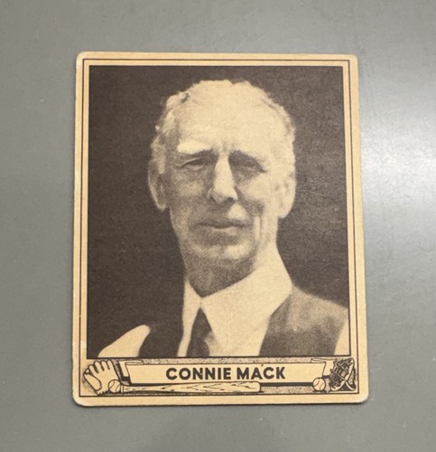 Connie Mack #132 1940 Play Ball card