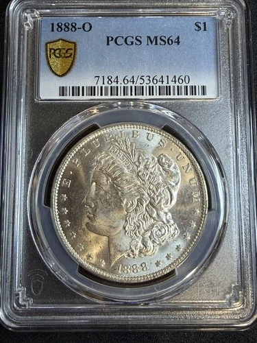 1888 O Morgan Silver Dollar PCGS MS-64