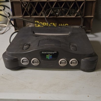 Nintendo 64 N64 Black Home Console Only, Expansion Pak Compatible, NTSC-U/C