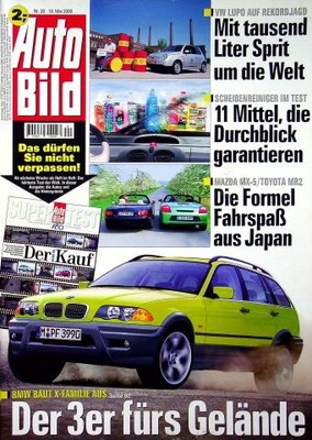1) Auto Bild 20/2000 - Nissan Maxima QX 3.0 V6 Ele - Mercedes E 55 T AMG 4matic