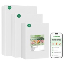 Beelicious Pro Vacuum Sealer Bags for Food Storage 150 Gallon 11" x 16" and Quar