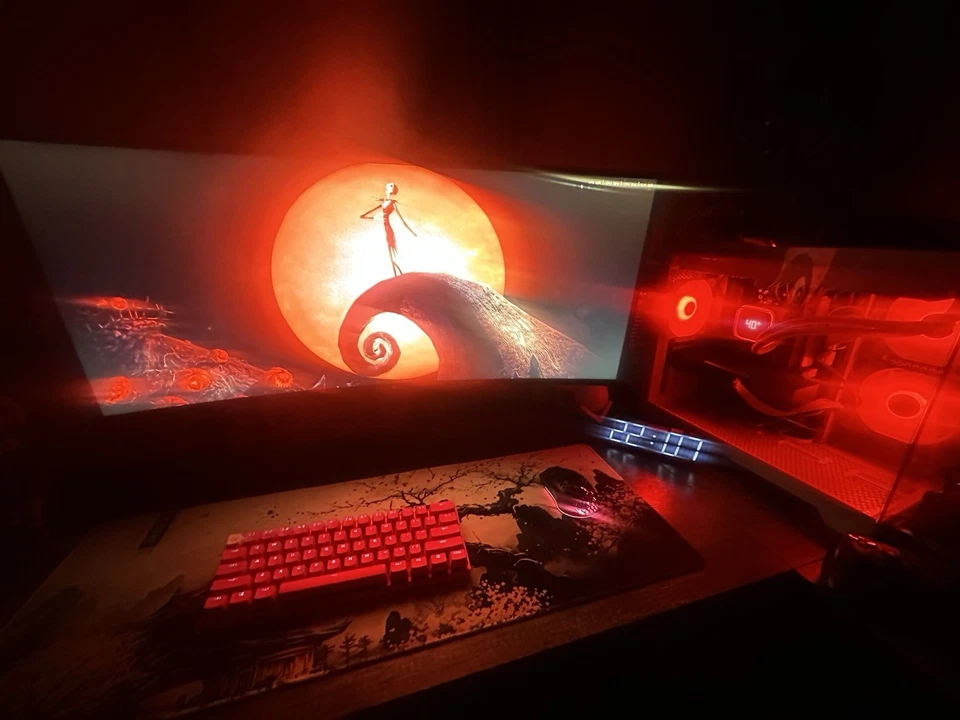 LG 34gn850-b Ultragear 34" QHD 3440x1440 21:9 Curved 160Hz Gaming Monitor - Image 2 of 4