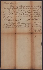 HENRY CLAY - AUTOGRAPH DOCUMENT SIGNED 08/22/1807