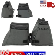 Rifle Holder Front and Back Filled Firearm Rear Sand Bag Shooting Bench Rests US