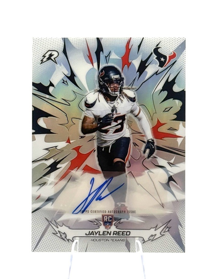 Topps Resurgence 2025 Jaylen Reed Houston Texans RC Rookie Auto #137