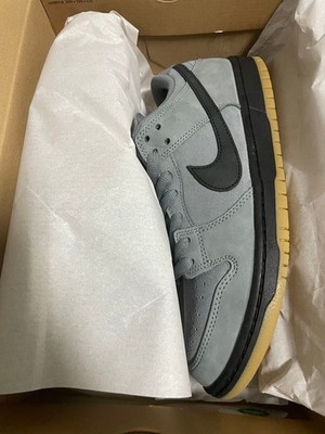 Nike SB Dunk Low Pro ISO Cool Grey FJ1674-002 Orange Label Herrengröße 9,5