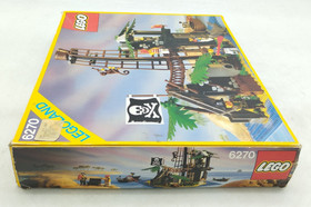 LEGO 6270 Forbidden Island BOX EMPTY ONLY ORIGINAL BOX Vintage Retro Pirate Pirates