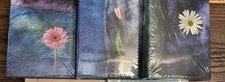 Lot Of 3 Special Moments Photo Albums - 3 Floral 100 Pics