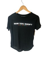New Friends Television Series How You Doin'  T-Shirt Black Youth M 7/9