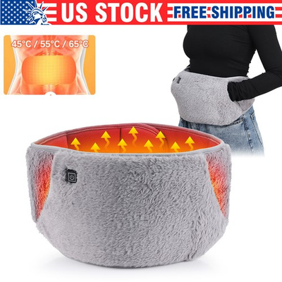 #ad Menstrual Period Heating Pad Vibration Massager for Abdomen Pain amp; Cramps Relief $31.10