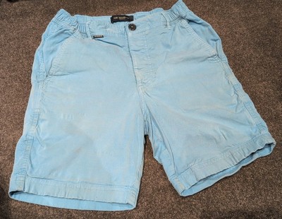 HERREN MR MARVIS HIMMELBLAUE CHINO SHORTS GRÖSSE EXTRA SMALL (XS) ''THE POOLSIDERS''.